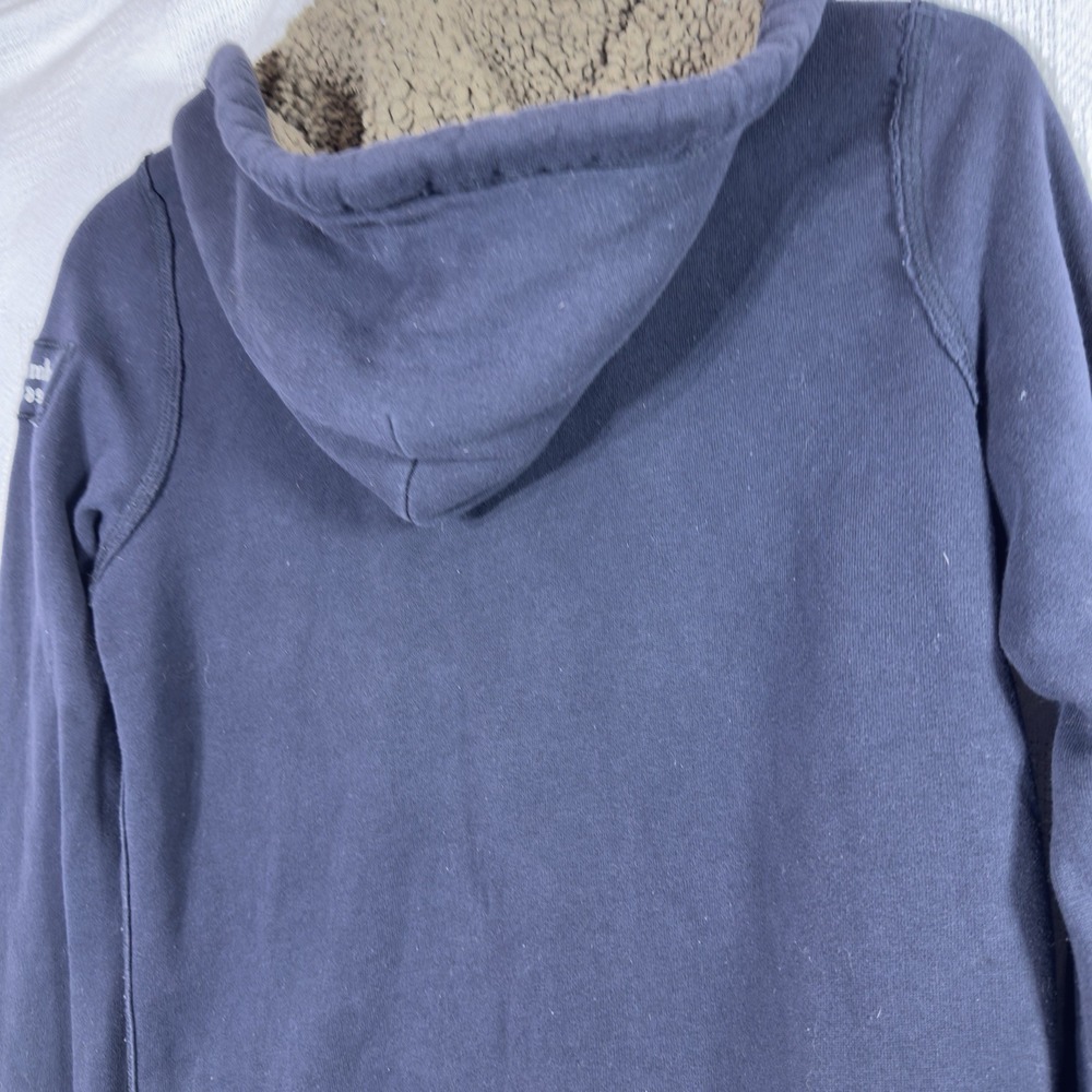 Abercrombie Kids Jacket Size‎ 13/14 Coat Deep Pile Fleece Quilted insulated Blue - Picture 5 of 7